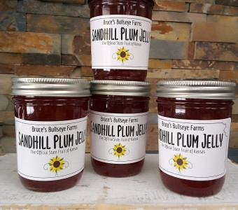 Bruce's Bullseye Farms - Kansas Sand Plum Jelly