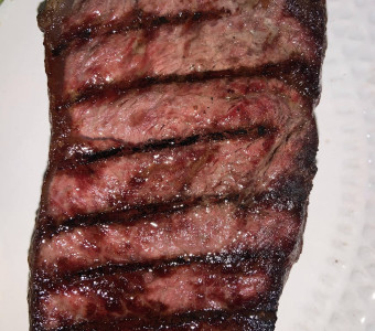 Rose Cattle Farm grilled KC Strip 