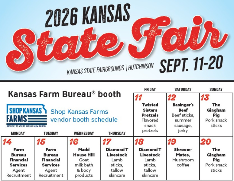 shop kansas farms vendors at the kansas state fair