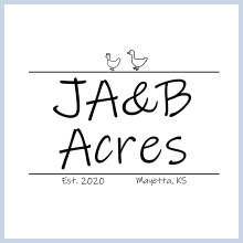 Logo for JA&B Acres