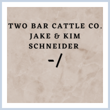 Two Bar Cattle Co logo