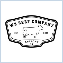W2 Beef CO logo