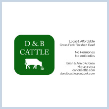 Logo for D&B Cattle