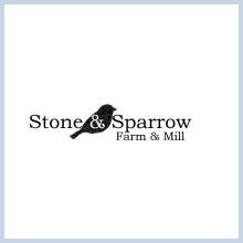 Stone and sparrow