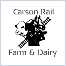 Carson Rail Farm & Dairy Logo