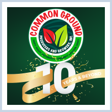 Common Ground Producers * Growers 10 years & Beyond Logo