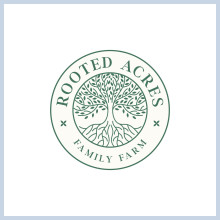 Rooted Acres Logo