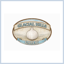 Glacial Hills Garlic logo