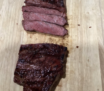 Grilled KC Strip steak