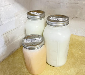 Bluestem Acres Raw Milk products