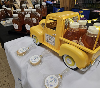 SHoney Farm offers raw honey.