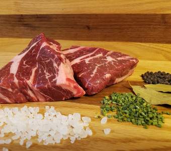 Barr T Beef Flat Iron Steaks