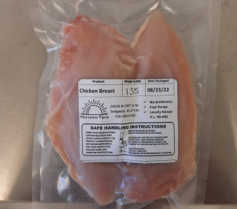 farm fresh Kansas Chicken Breasts