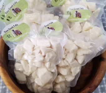 Fresh Goat Feta cheese in kansas