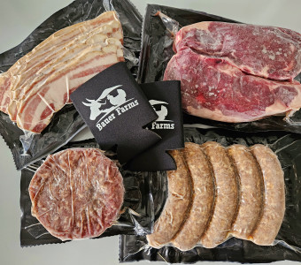 Steak, Bacon, Brats, Bauer Farms