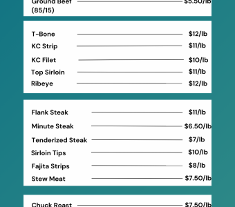 Price List