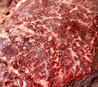 Well marbled beef