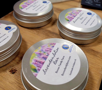Lavender lotion bar