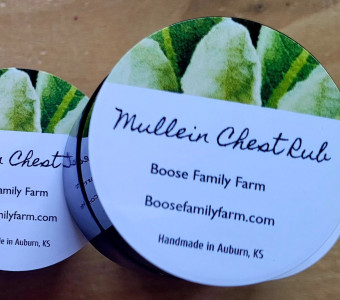 Mullein chest rub