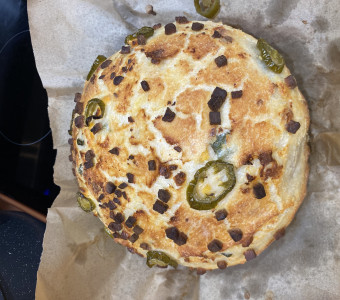 Jalapeno cheddar bread