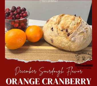 Orange Cranberry Sourdough