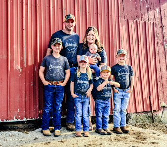 The Tanking family of Wholehearted Farm LLC
