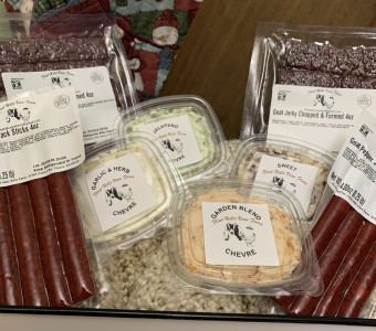 Goat Cheese & Meat Sticks