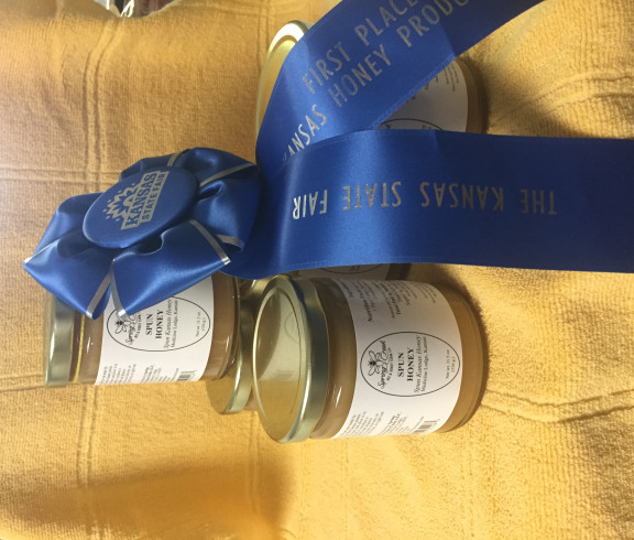 Award winning natural whipped honey from the Kansas prairie