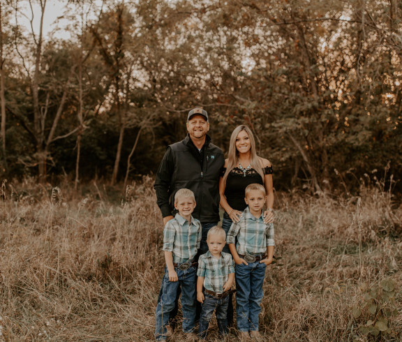 Ryan and Courtney Bauer, owners of Bauer Farms