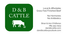 Logo for D&B Cattle