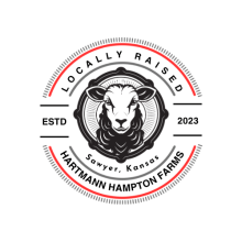 Locally Raised Sheep, Hartmann Hampton Farms, Estd 2023